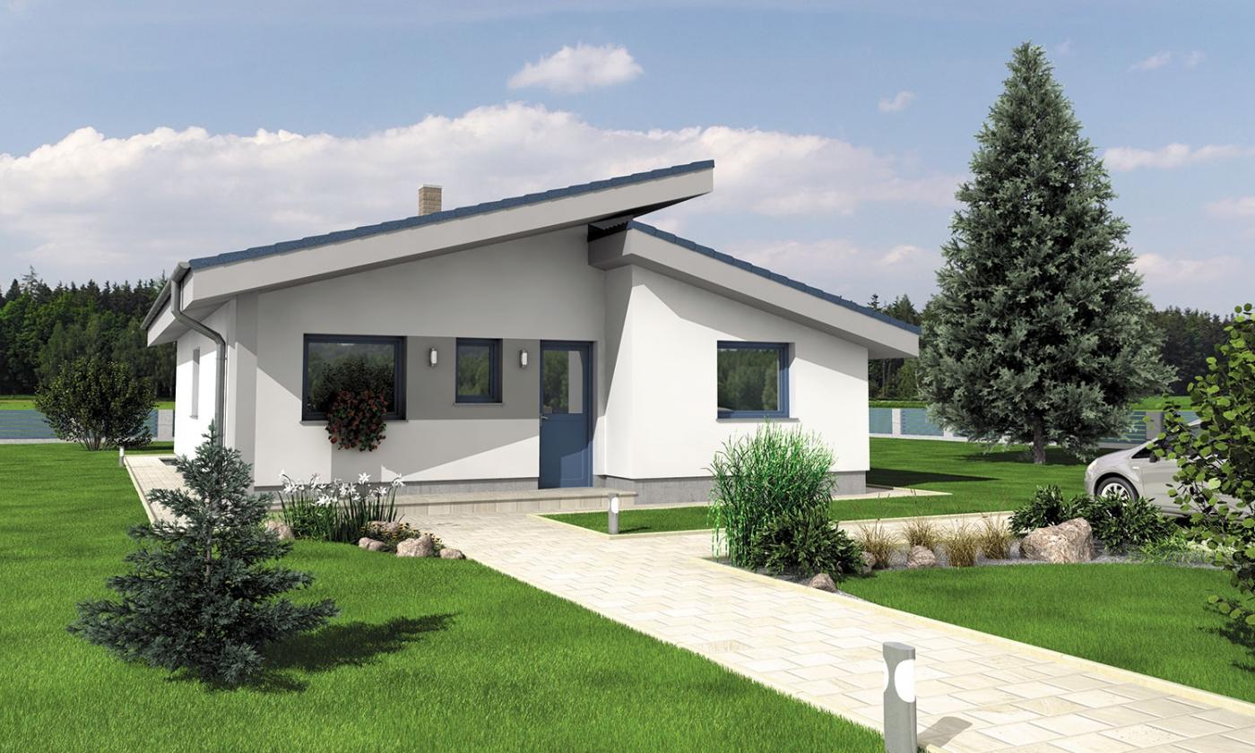 Rodinn Dom S Pultovou Strechou BUNGALOW 135 Prodom Spol S R o rodinn-dom-s-pultovou-strechou-bungalow-135-prodom-spol-s-r-o